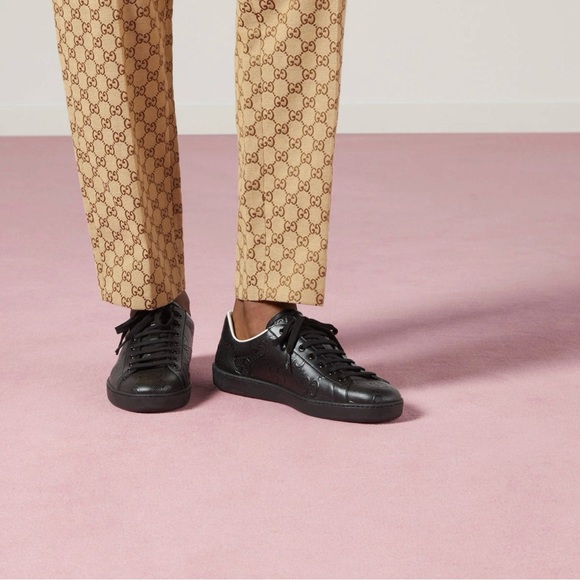 Gucci Ace GG Black Men's Sneakers